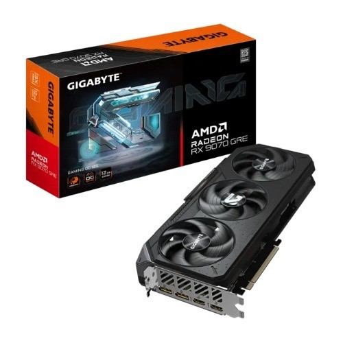 Gigabyte Radeon RX 9070 GRE GAMING OC 12GB GDDR6 GV-R907GREGAMING OC-12GD