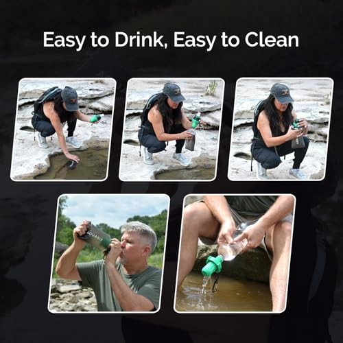 Gravity Water Filter Kit - HFM Carbon & Pre Filter, Portable Weekender Kit