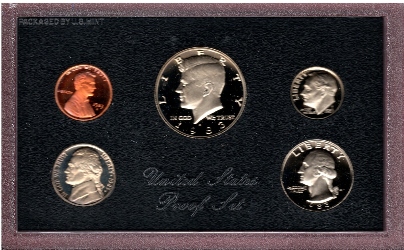 1983-S U.S. PROOF SET IN OGP..NICE QUALITY SET...ACTUAL SET #A1005