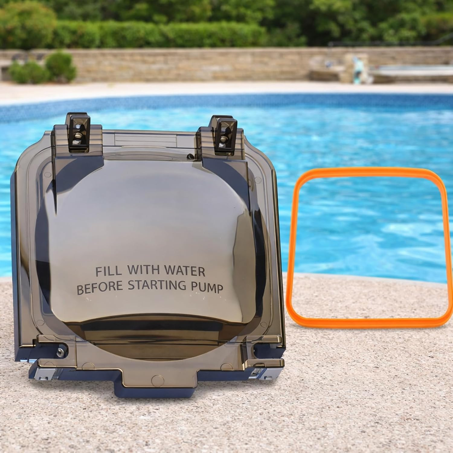 SPX1600D Pool Pump Strainer Cover Lid Compatible with Hayward Super Pump Sp1600X