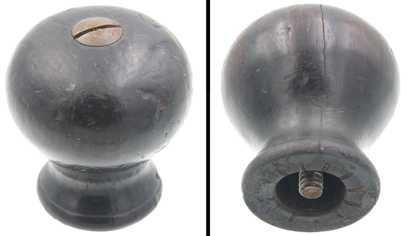 Orig. Front Knob for Stanley No. 10 or 10 C Plane -w/ Screws -mjdtoolparts