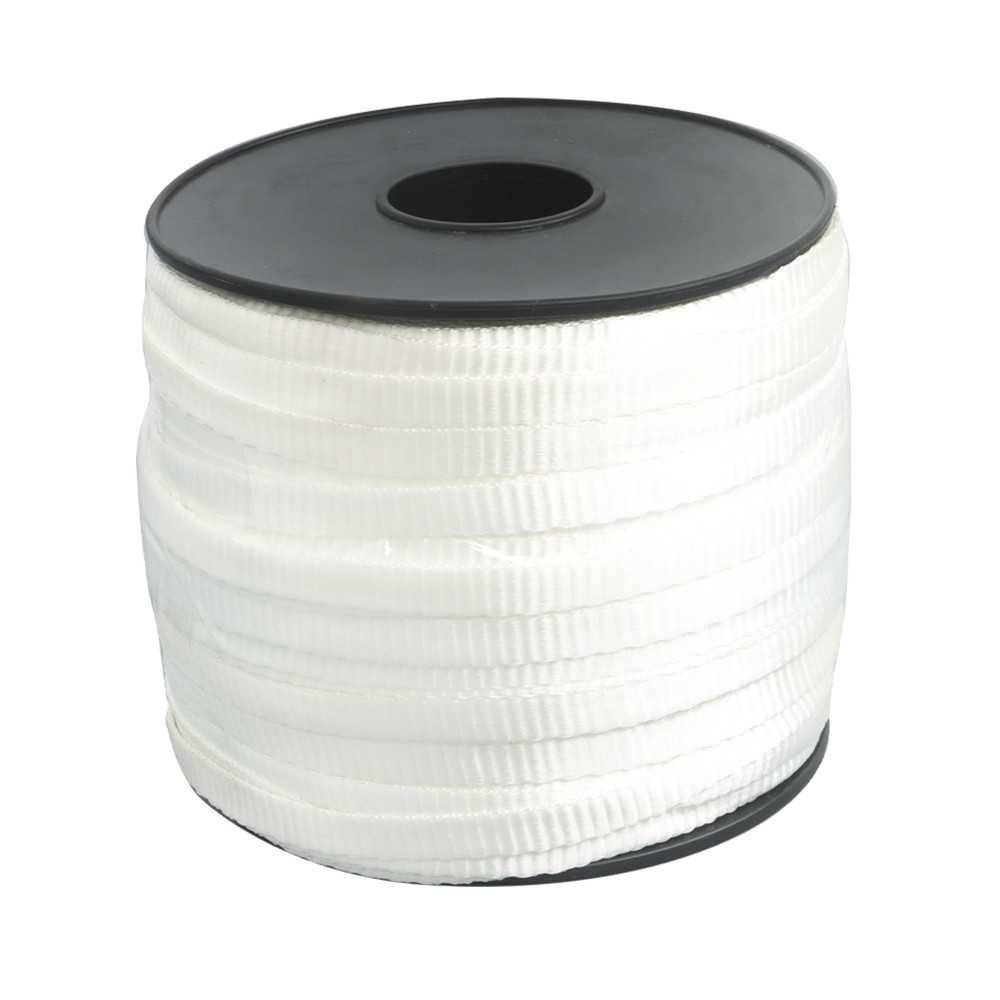 1/2" x 528' Cable Pulling Tape Polyester Pull Tape For Packaging Gardening White