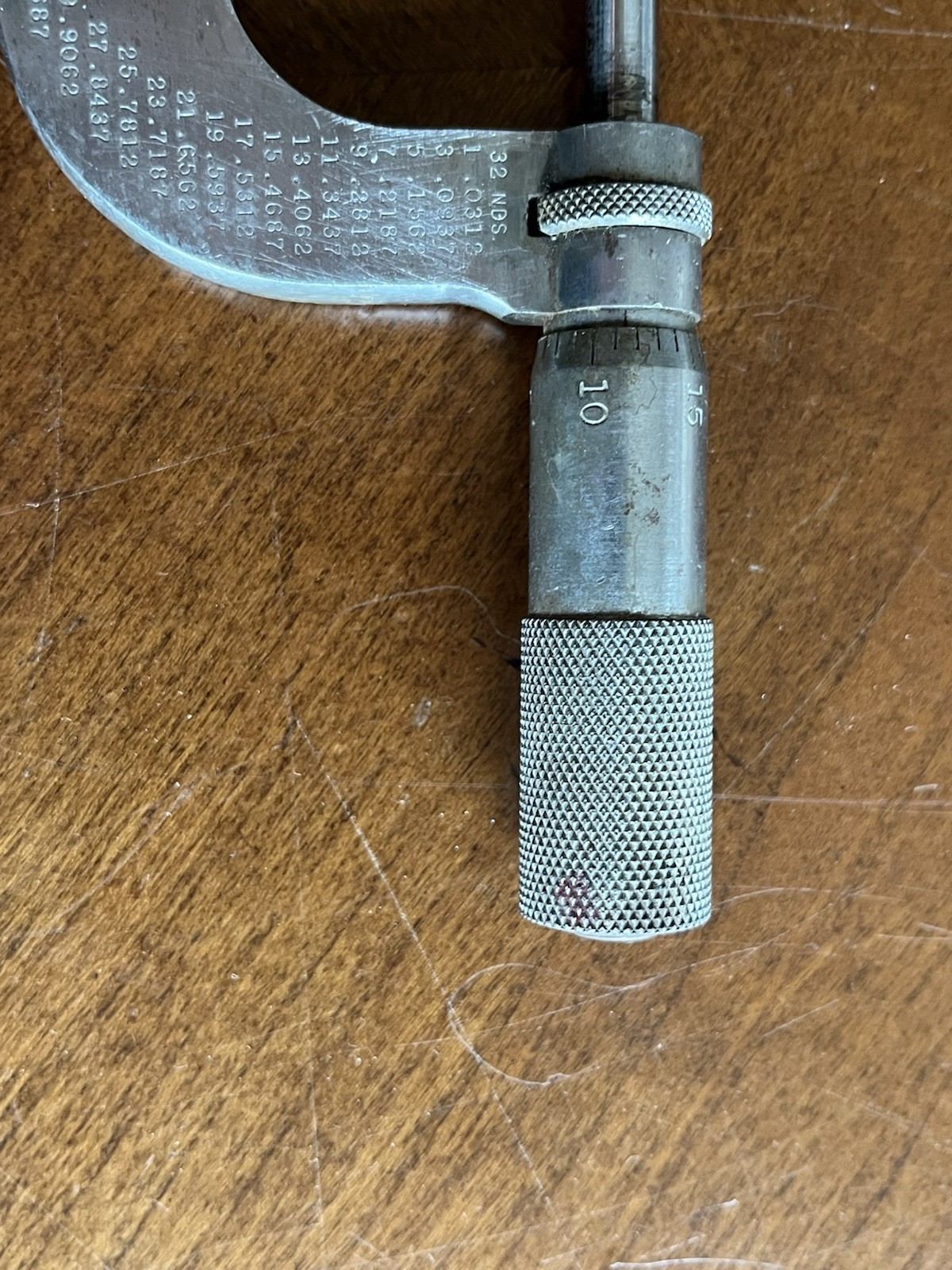 Vintage Starrett No. 217 & 201 Outside Micrometer Gauge w/ Case Tools