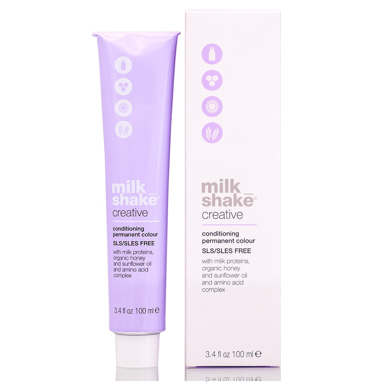 Milk Shake Creative 9.84/9BC Moka Copper Very Light Blonde Permanent Color 100ml