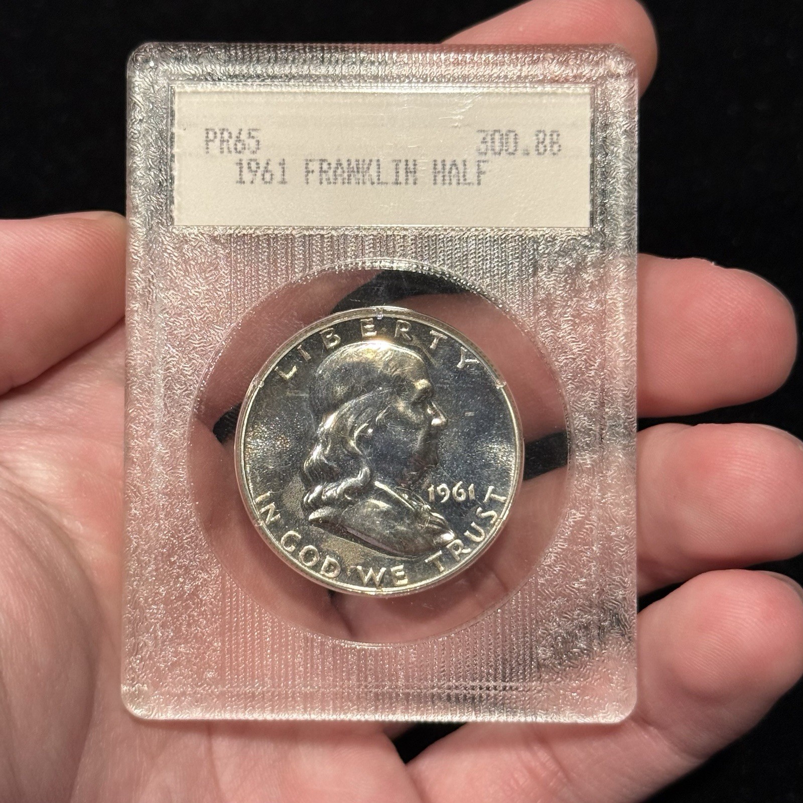 1961 Franklin Half Dollar Blanchard Gem Proof