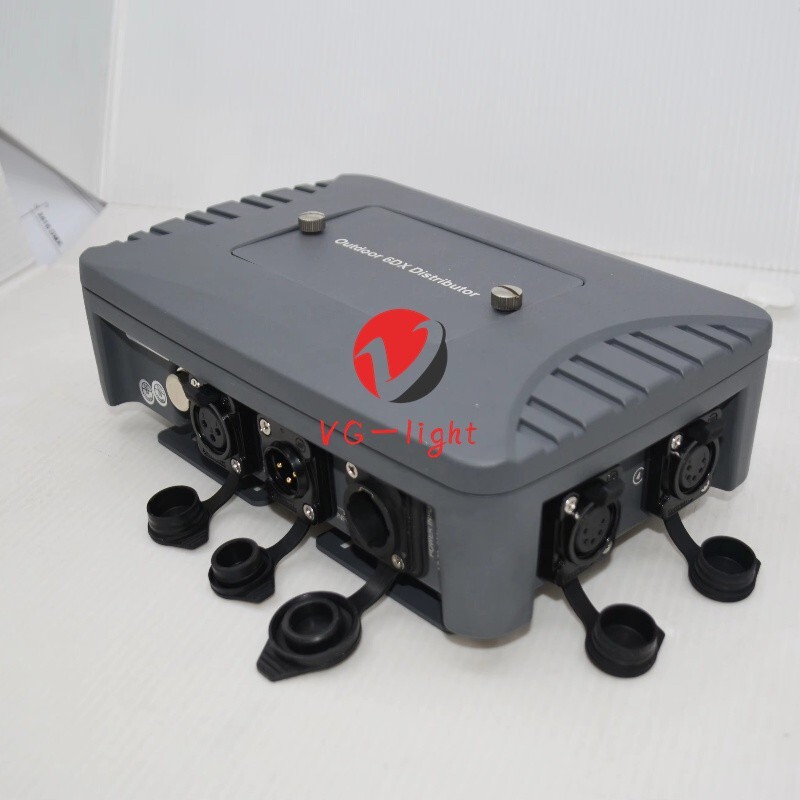 Outdoor 6CH DMX Splitter DMX512 Light Controller Stage DJ Light IP65 Distributor