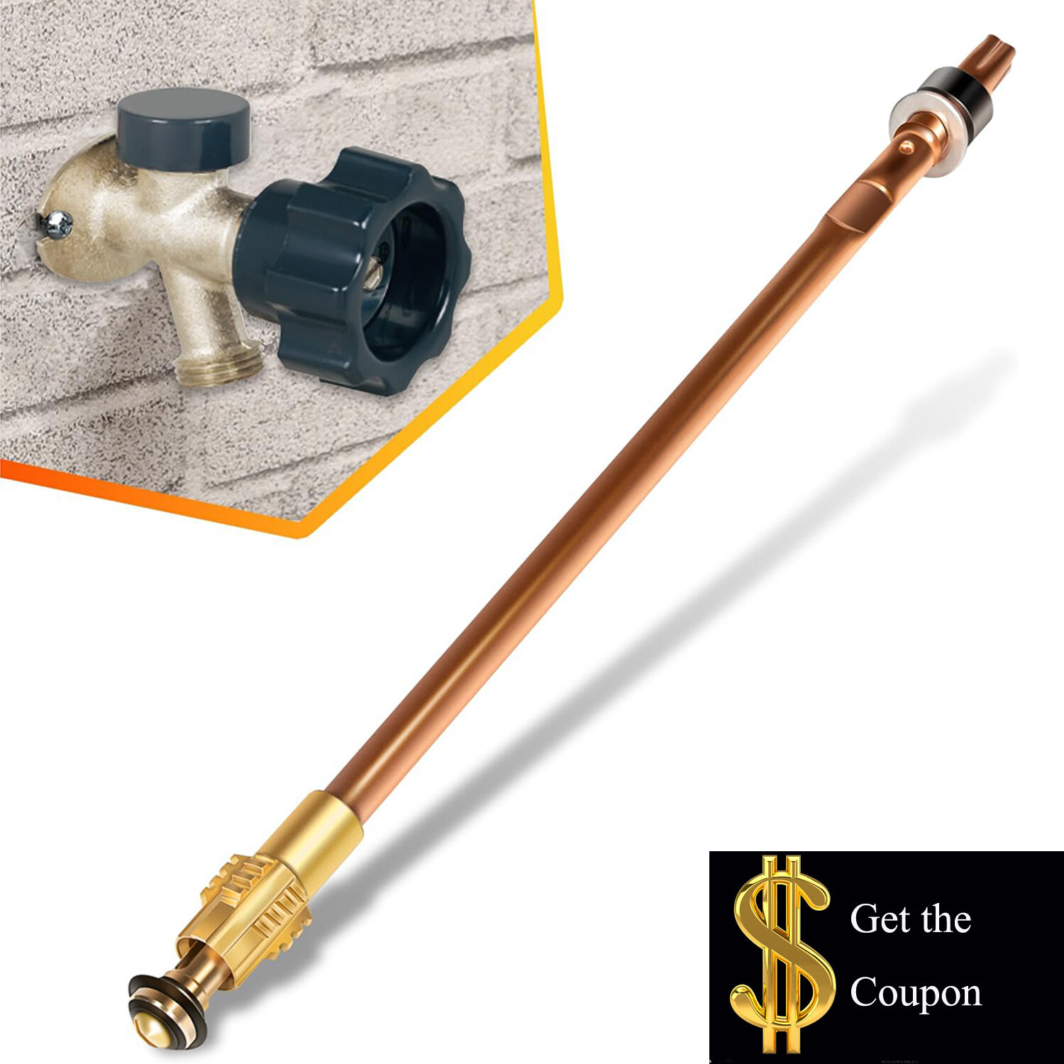 123-0093 500 Series for Mansfield Style Stem Assembly for Pier 8" Sillcock ASFP