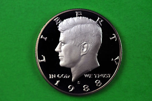 1988-S Kennedy Half Dollar Deep Cameo US GEM  Proof Coin