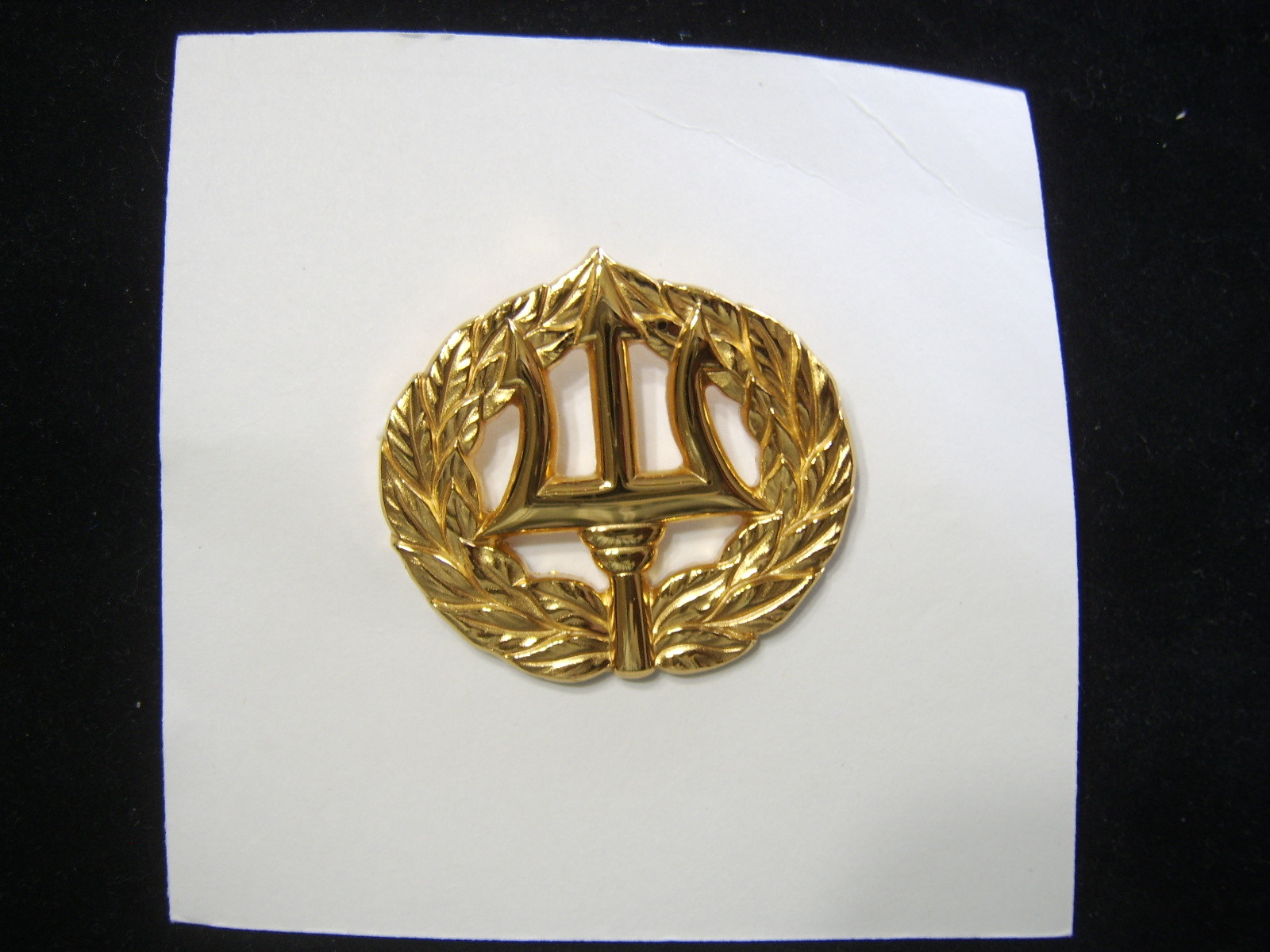 USN COMMAND ASHORE/PROJECT MANAGER INSIGNIA NIP – KY18-3