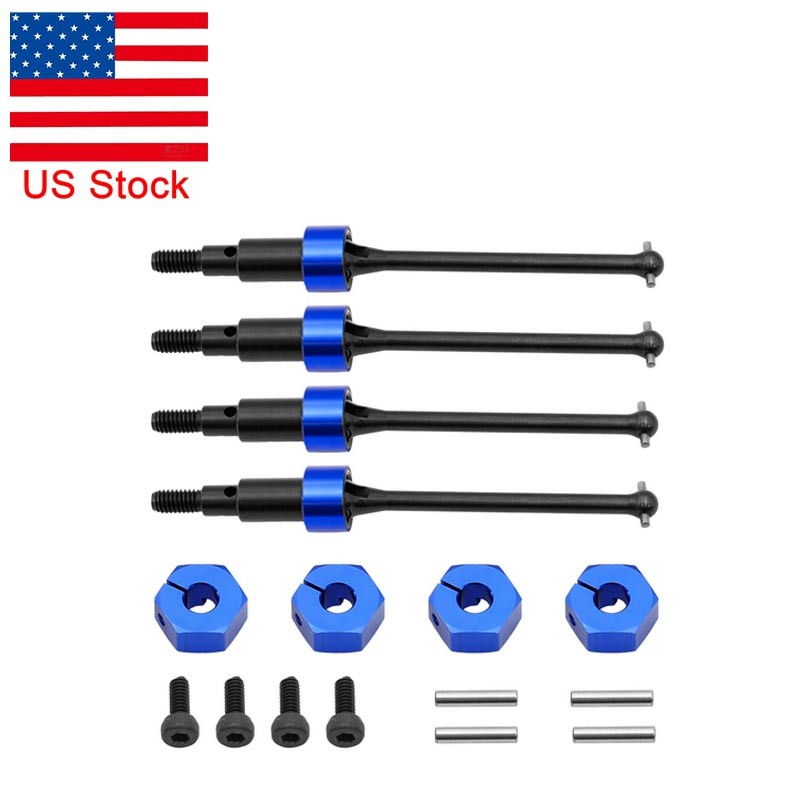 Metal CVD Drive Shaft Kit For Arrma 1/18 Granite Grom Typhon Grom RC Parts FCS