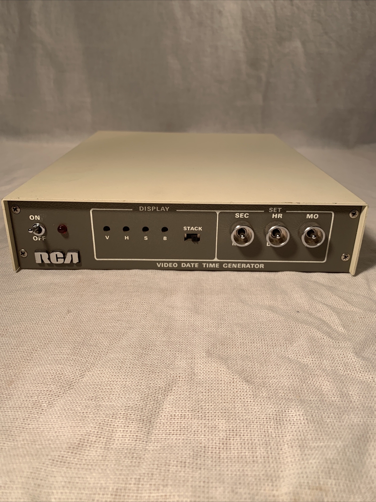 Vintage RCA Video Date Time Generator