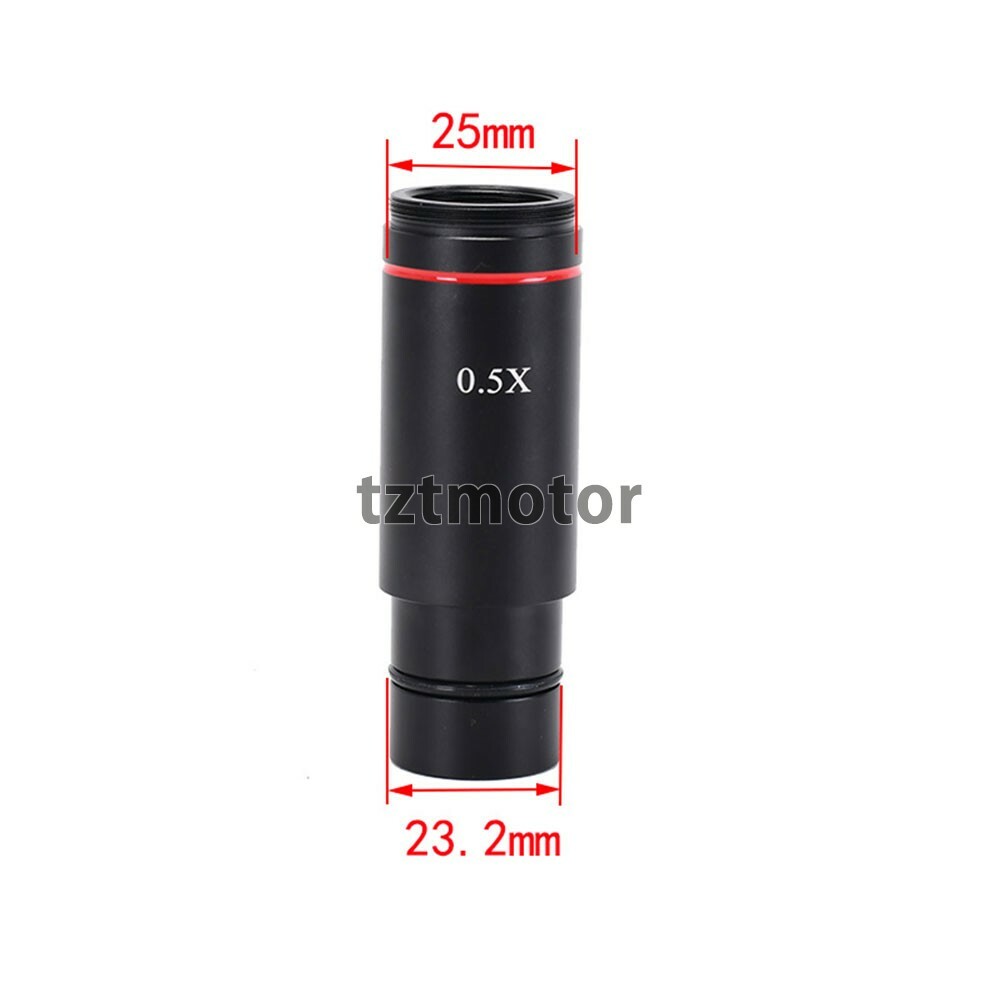 5MP USB Microscope Camera Digital Electronic Eyepiece 0.5X C-Mount Adapter Kit