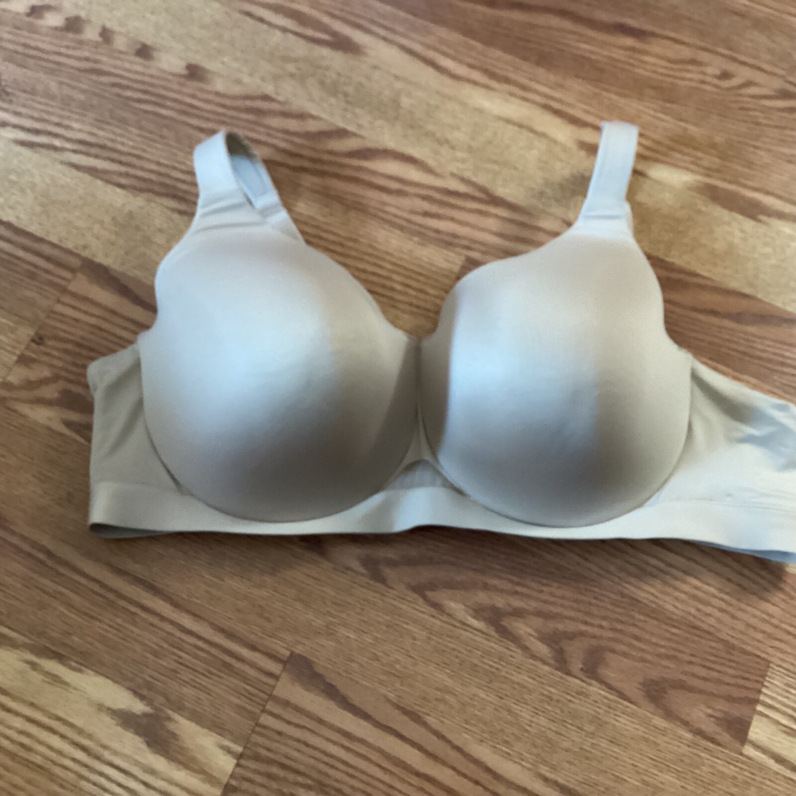 NWOT Cacique Comfort Bliss Beige Lightly Lined UnderWire T~Shirt Bra Size 48C