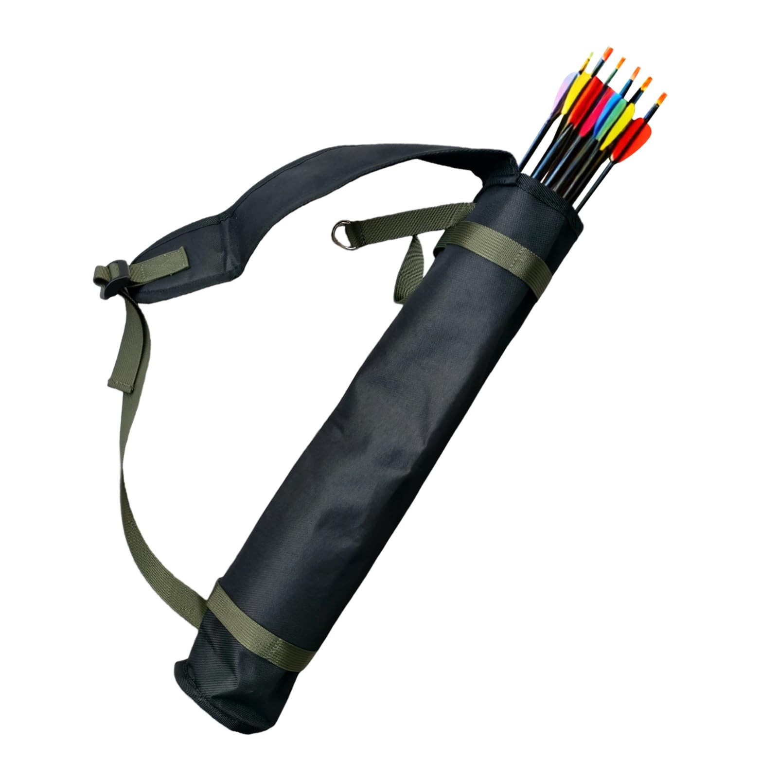 Quiver Arrow Holder, Oxford Cloth Archery Quivers, Adjustable shoulder strap ...