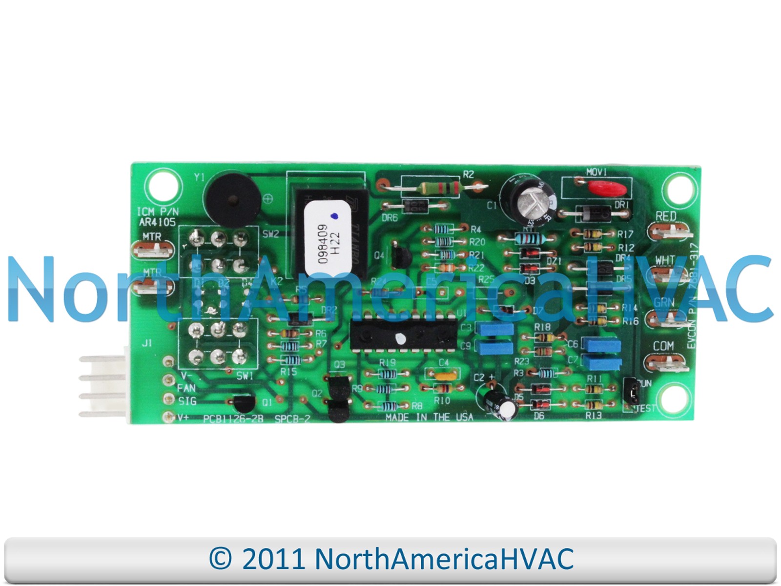 OEM Blend Air Control Board Replaces York Coleman Luxaire 7681-317 7681-317P/A