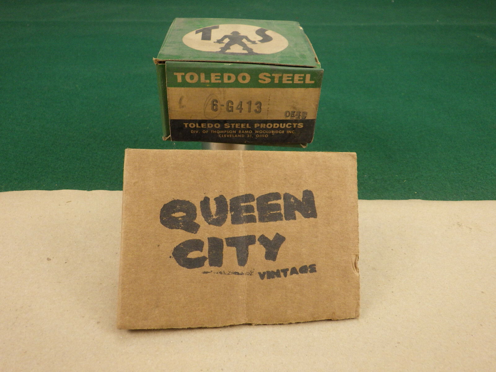NOS/New Vintage Toledo steel valve guides G-413 Waukesha MK,ML,MKR,MZ,XK,XL+