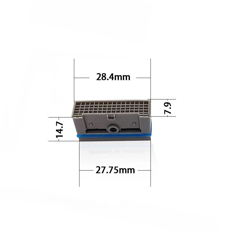 2PCS Rectangle Square Aerator Bubbler Male Thread Water Saving for
