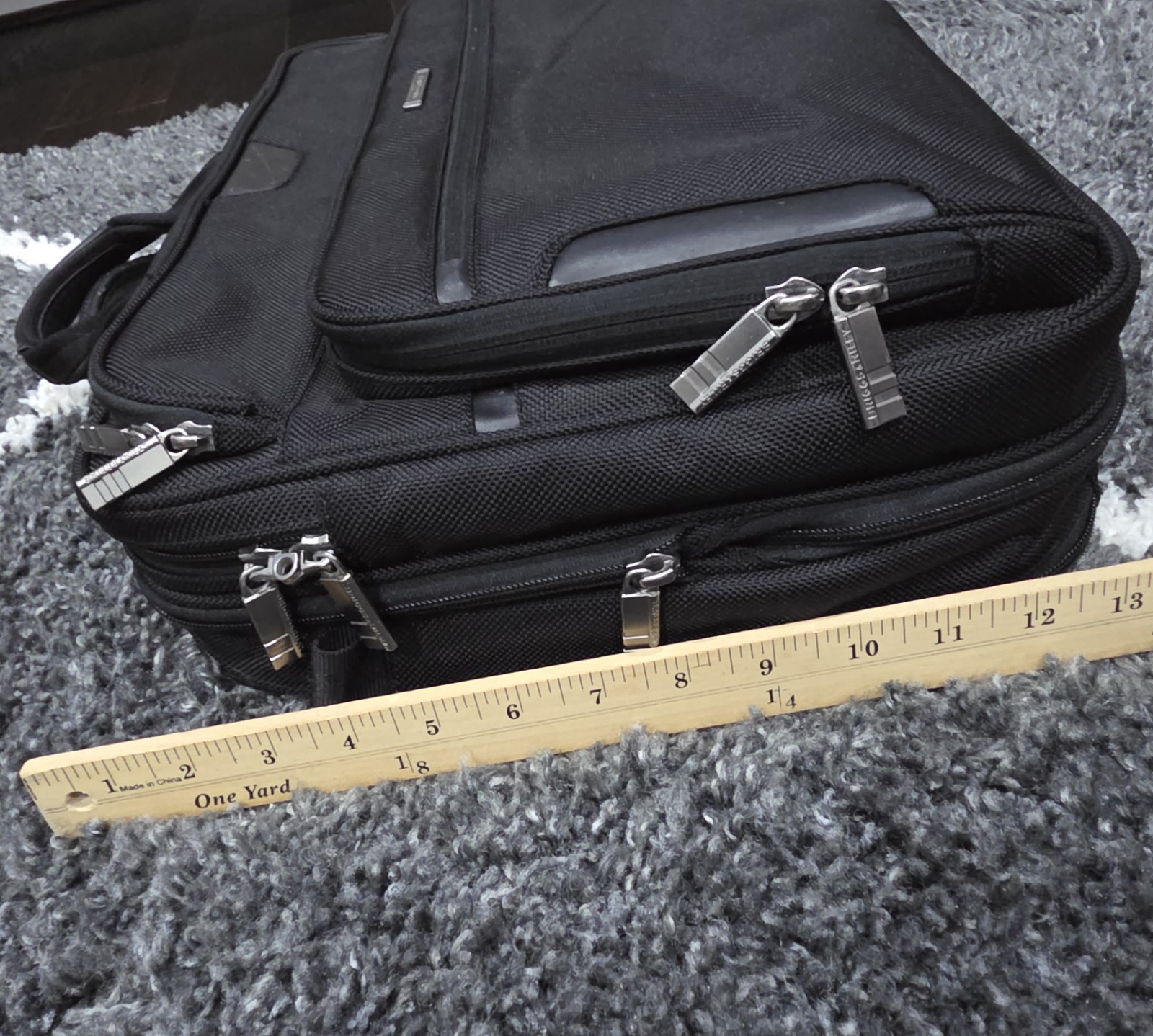 Briggs & Riley Medium Expandable Briefcase Work Laptop Messenger Bag KB207X-4