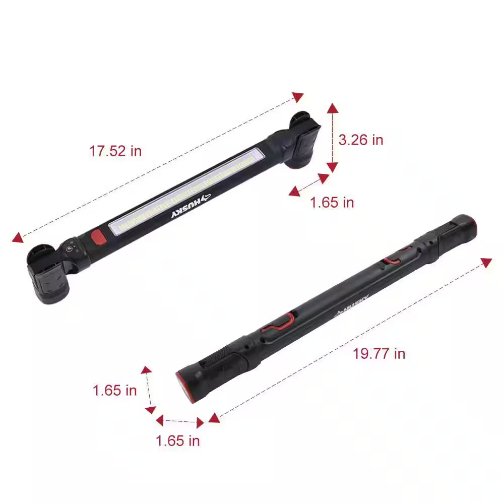 2500 Lm LED Rechargeable Infrared Touchless Work Light Battery Level Indicator N