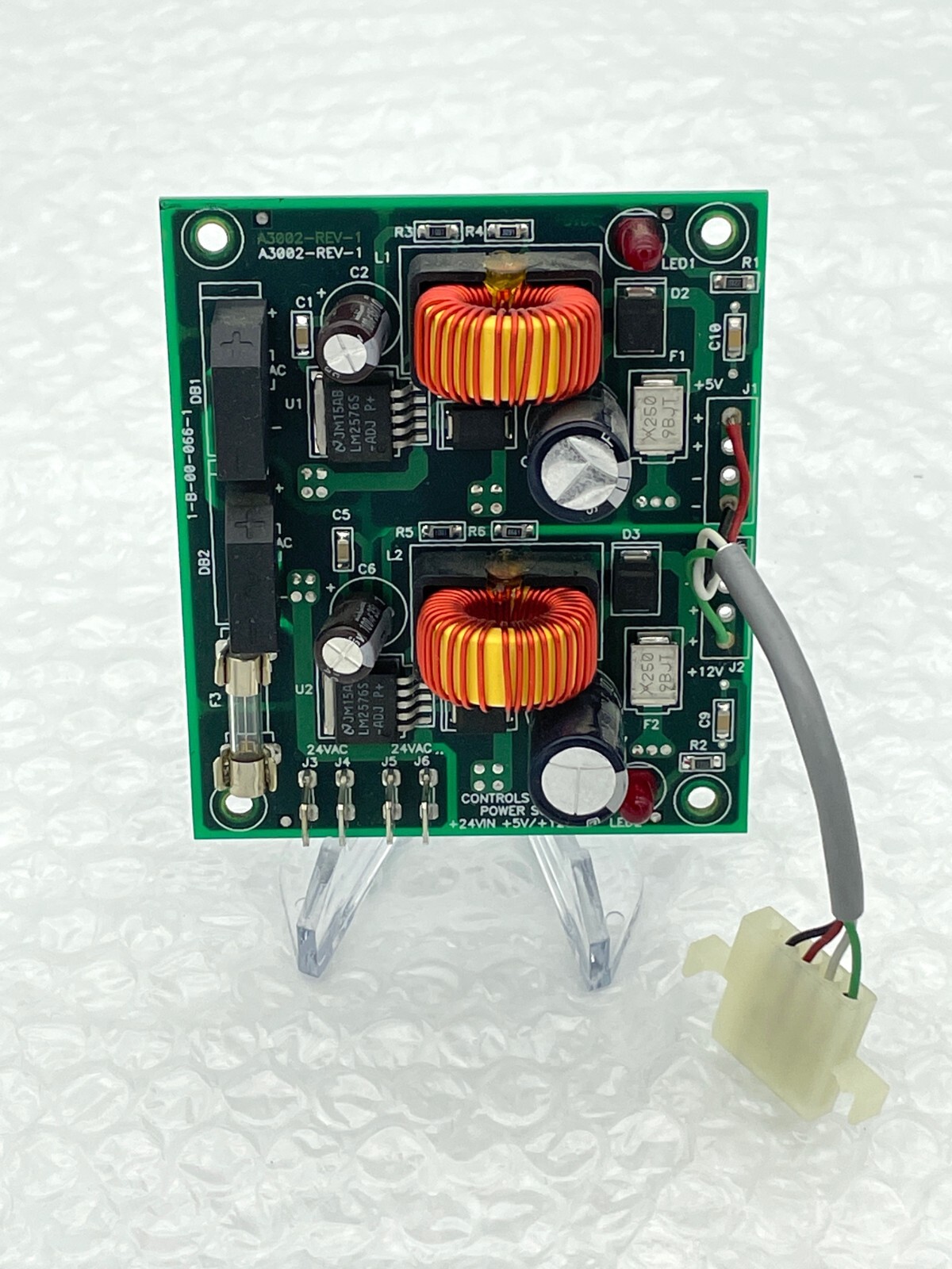 Controls Group Inc. A3002-REV-1 Power Supply Circuit Board CGI Registration