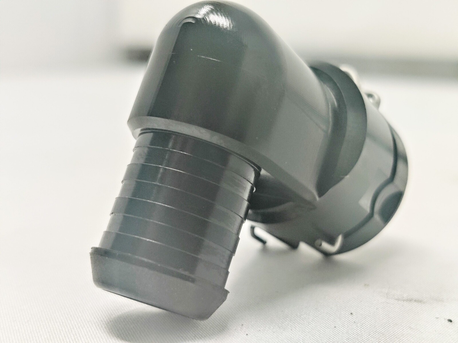 N54 Billet 90 Degree Coolant Tank fitting
