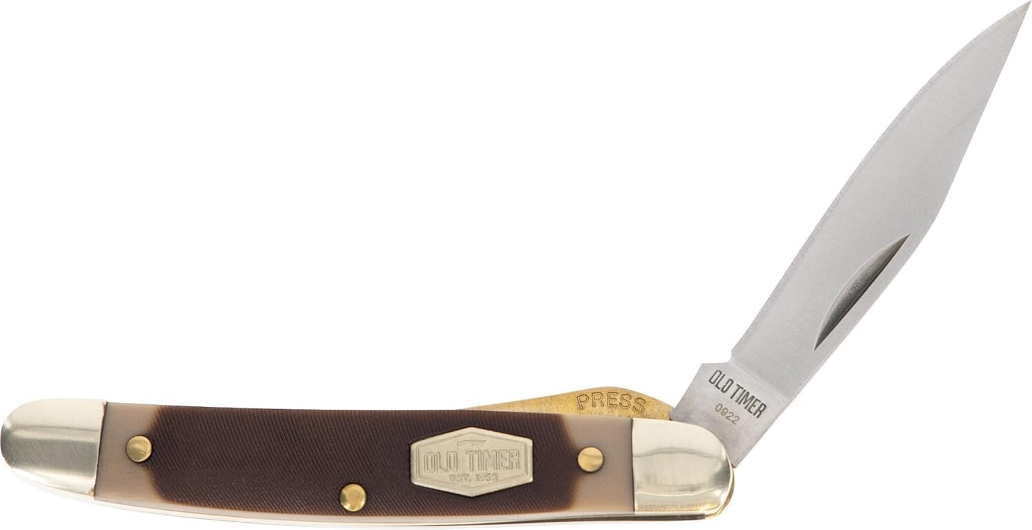 18OT Old Timer Mighty Mite Sawcut Delrin linerlock knife 2 3/4" closed