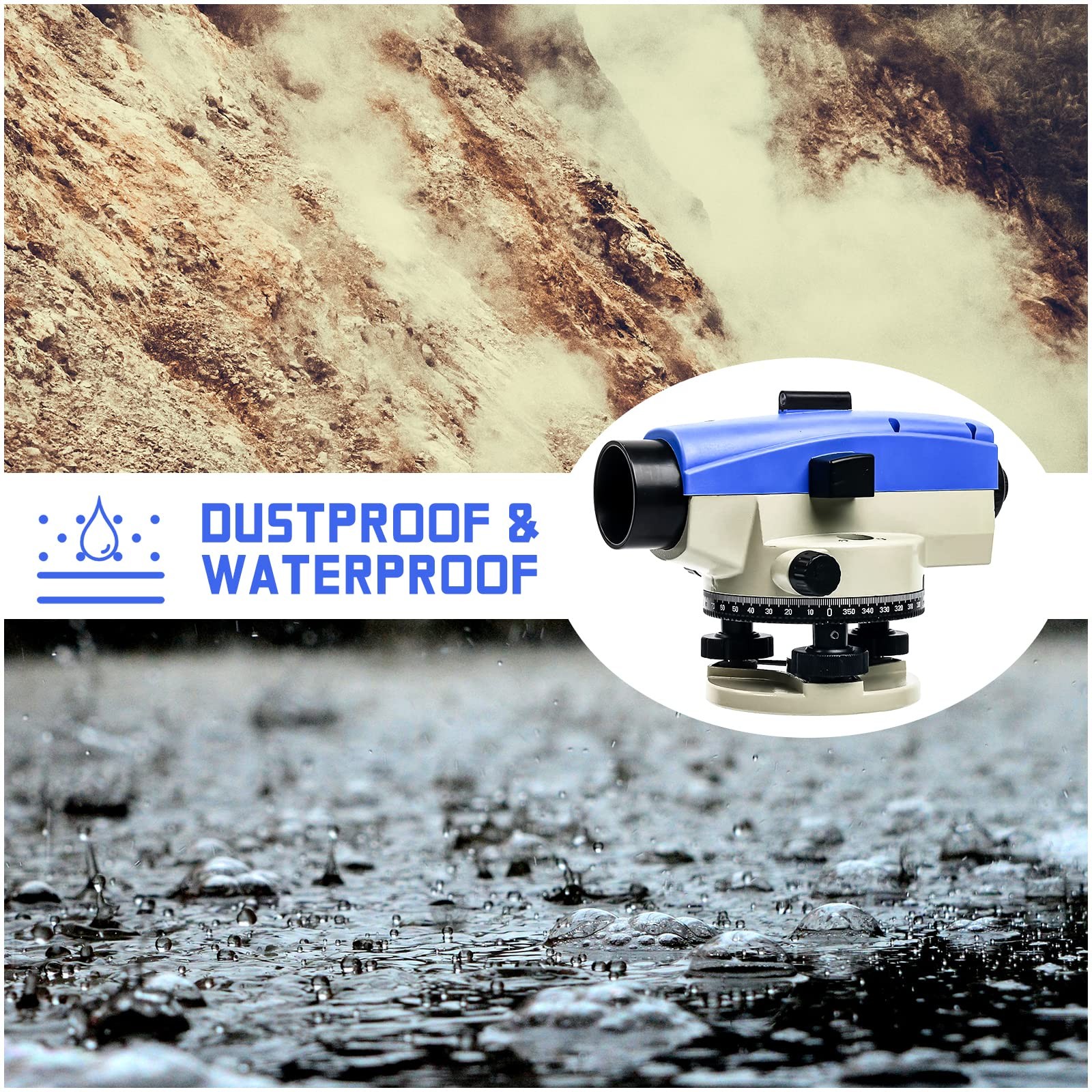 Automatic 32X Optical Transit Survey Auto Level High Precision Clear