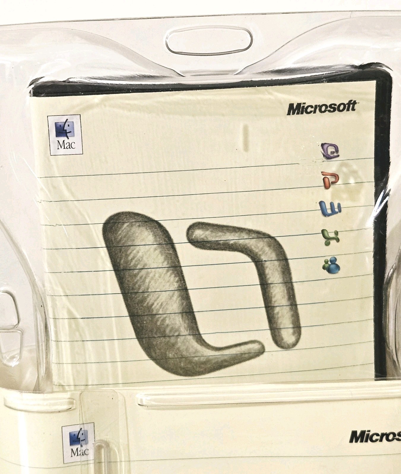Microsoft Office Mac 2004 Student and Teacher Edition Software 3 keys w/ booklet