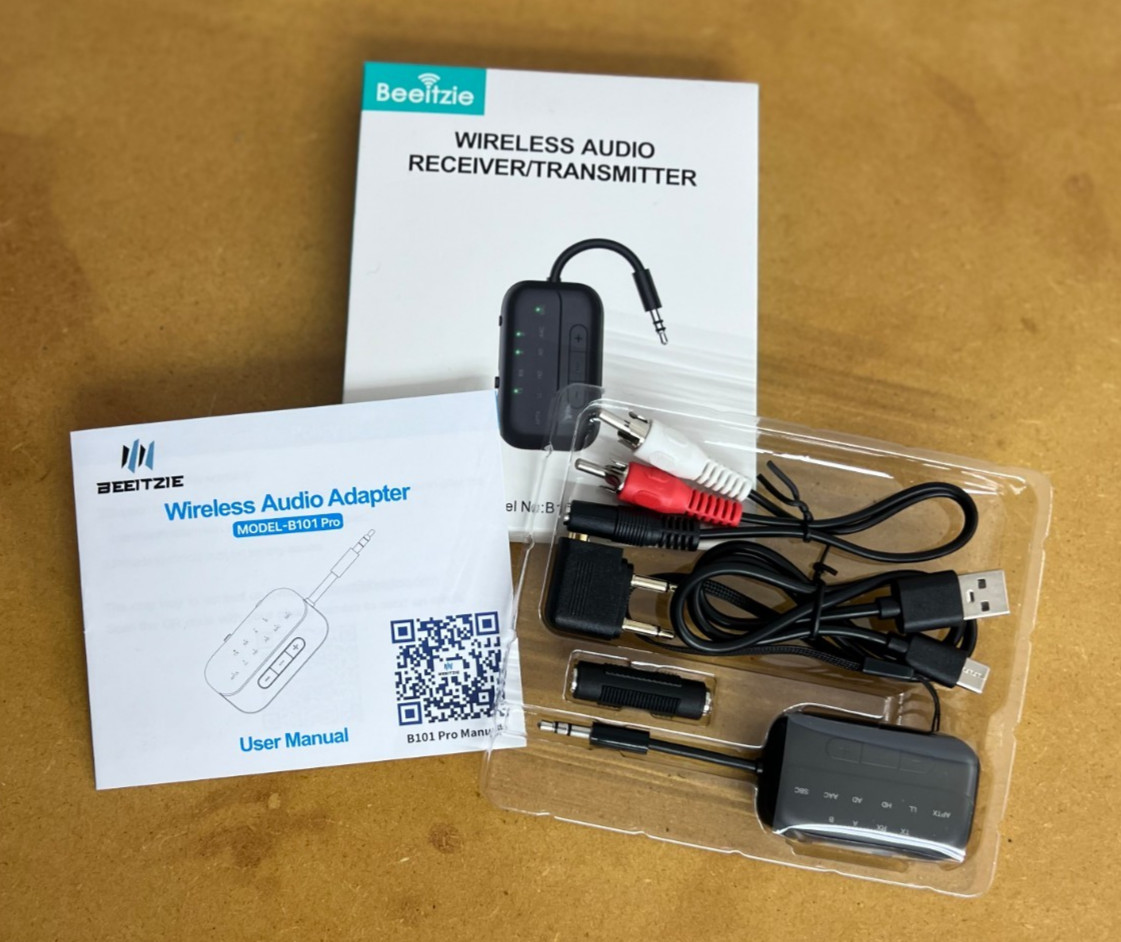 2025 Upgraded Pro Bluetooth 5.4 Transmitter Receiver