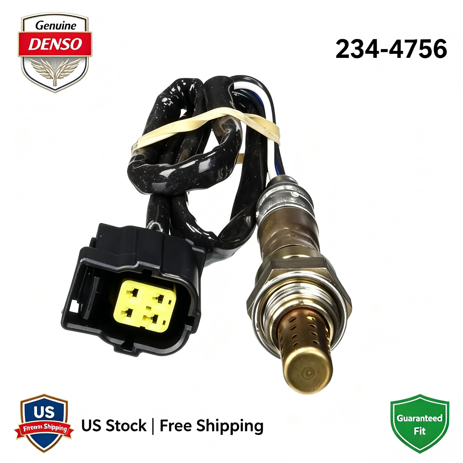 DENSO 234-4756 Oxygen Sensor  Downstream for DODGE DAKOTA 4.7L V8 2006-2007