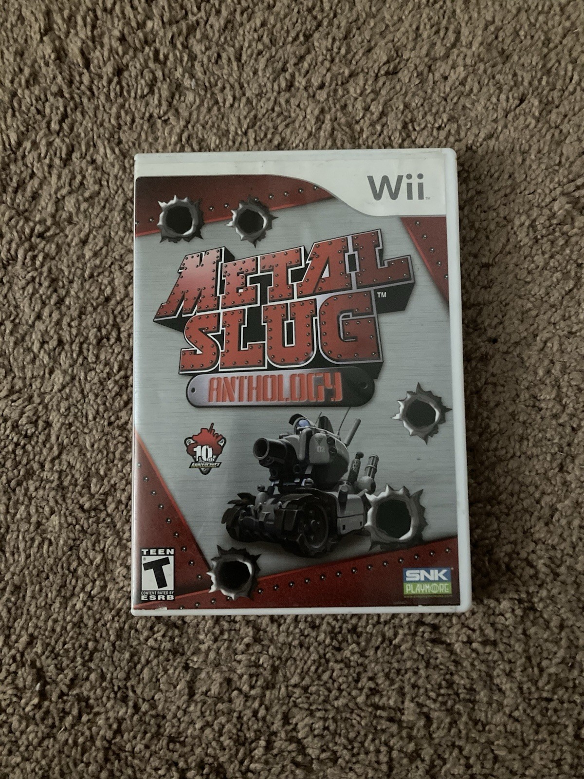 Metal Slug Anthology Nintendo Wii 2006 Complete Edition with Manual
