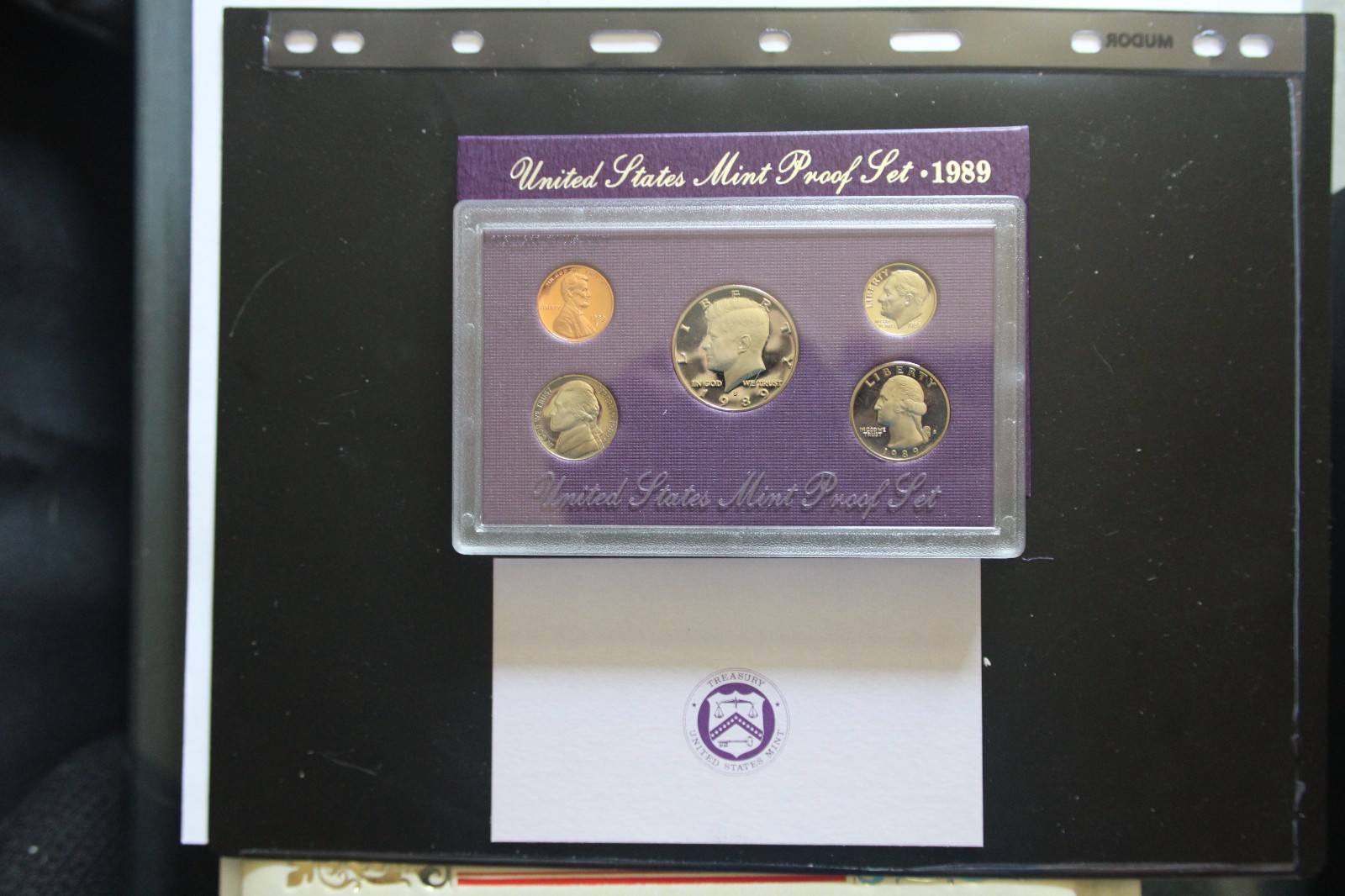 1989-S PROOF SET OGP IN EXCELLENT CONDITION CAMEO