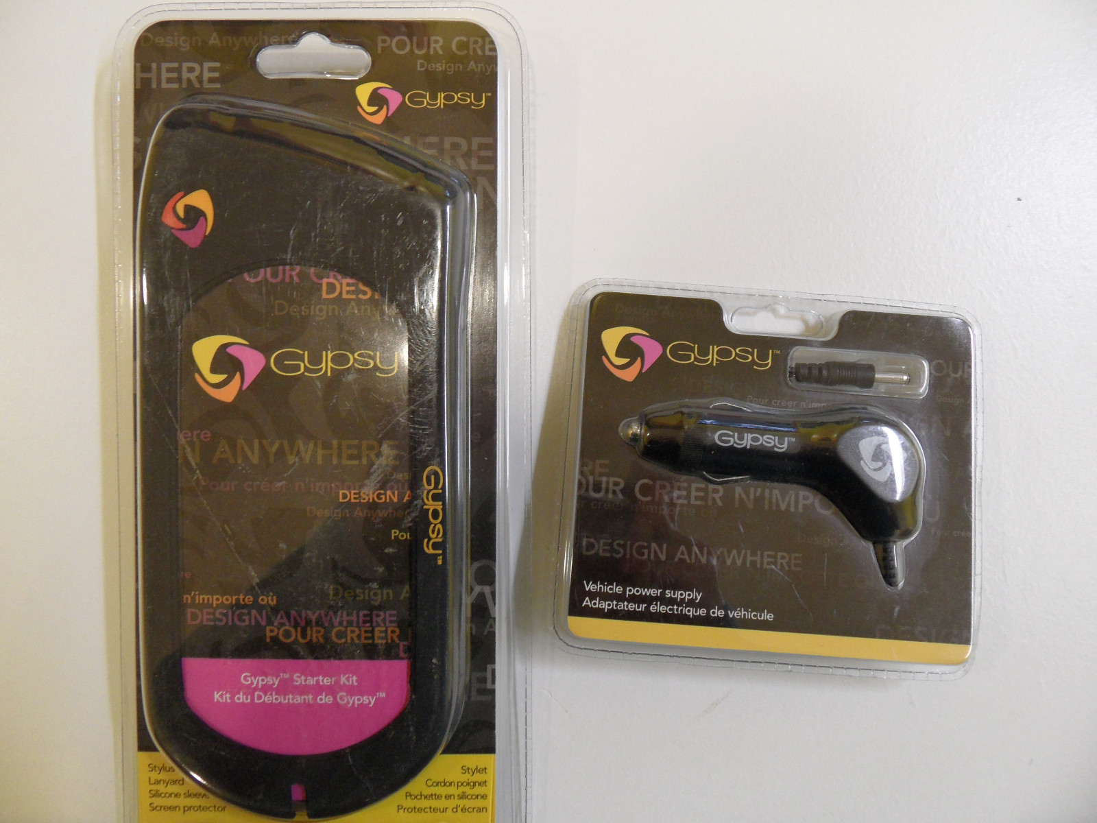 NEW!!  Cricut Gypsy accessories - black sleeve & vehicle charger!  Free shipping