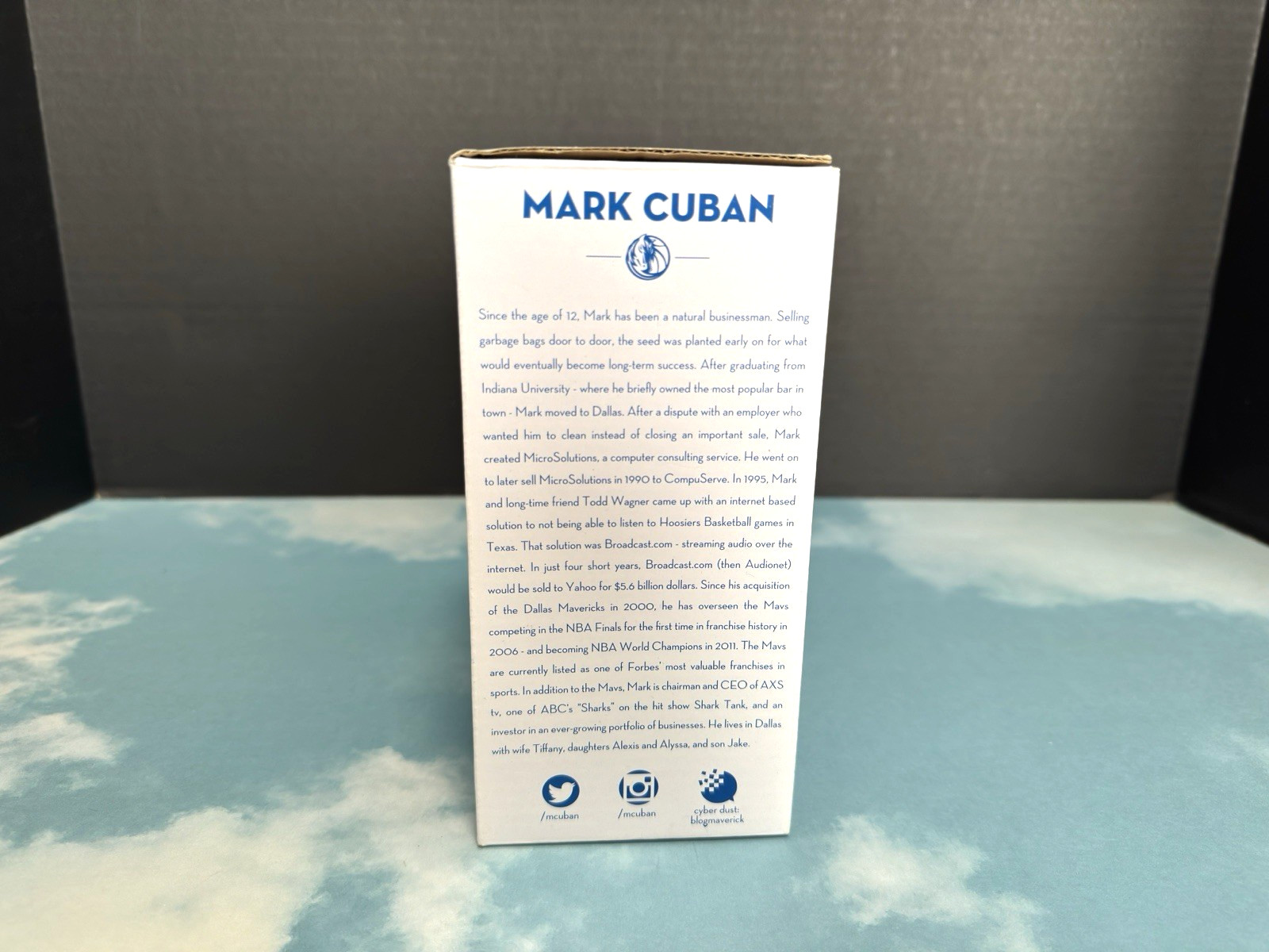 Mark Cuban SGA Dallas Mavericks GNOME 2014-15
