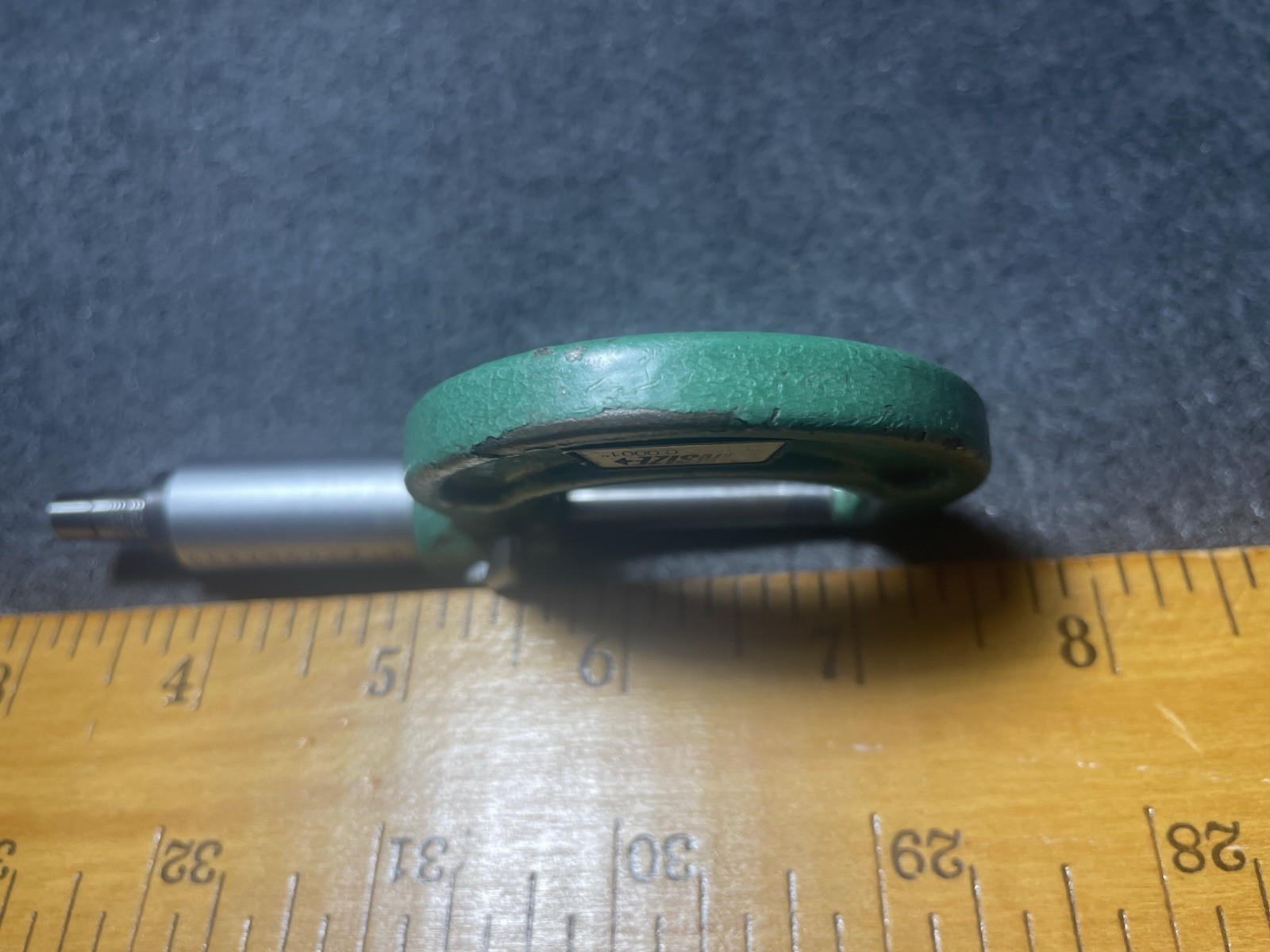 INSIZE micrometer. Machinist Tool. Loose Ratchet Stop / .0001” Resolution