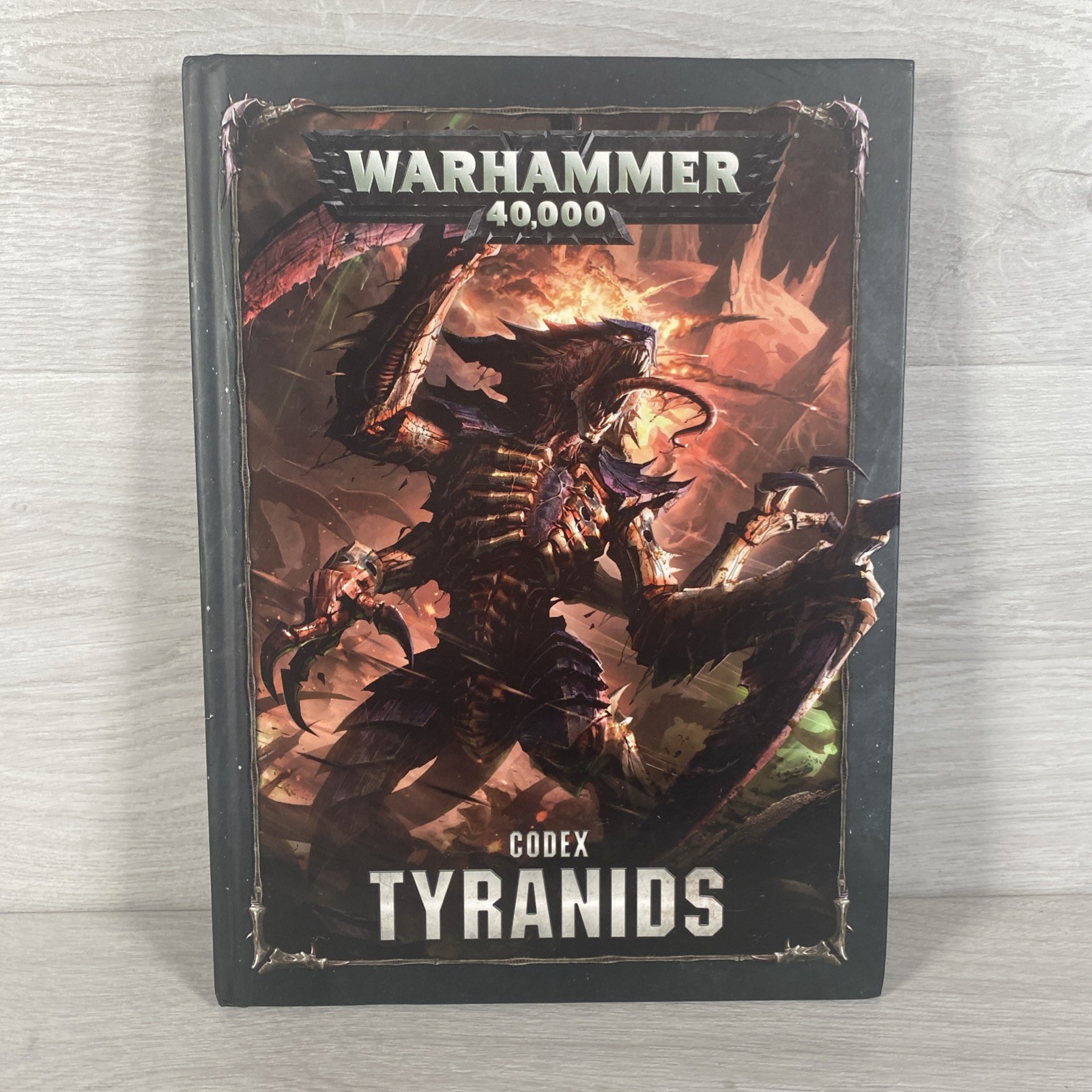 Warhammer 40k Codex Tyranids Hardback Book 8th Edition 2017 Hard Cover Very Good