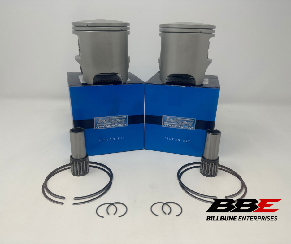 ‘86-‘96 Kawasaki 650 WSM .25mm Over 76.25mm Bore Piston Kits, TS 650