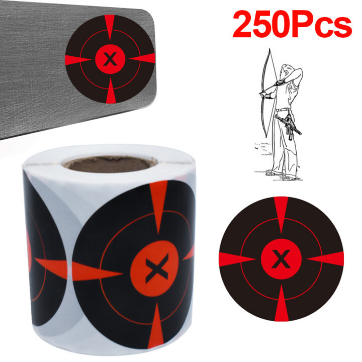 Splatter Target Stickers 3" Self-Adhesive Reactive Targets Paper for Shooting