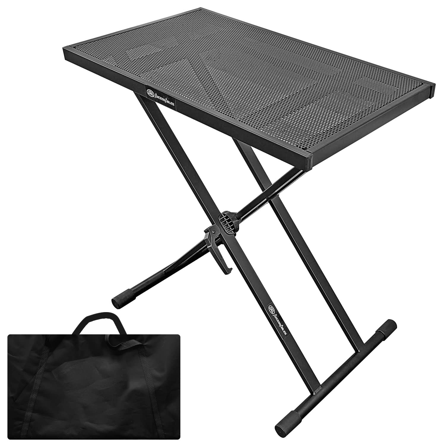 AxcessAbles Light Weight Portable DJ Table Stand with Travel Bag