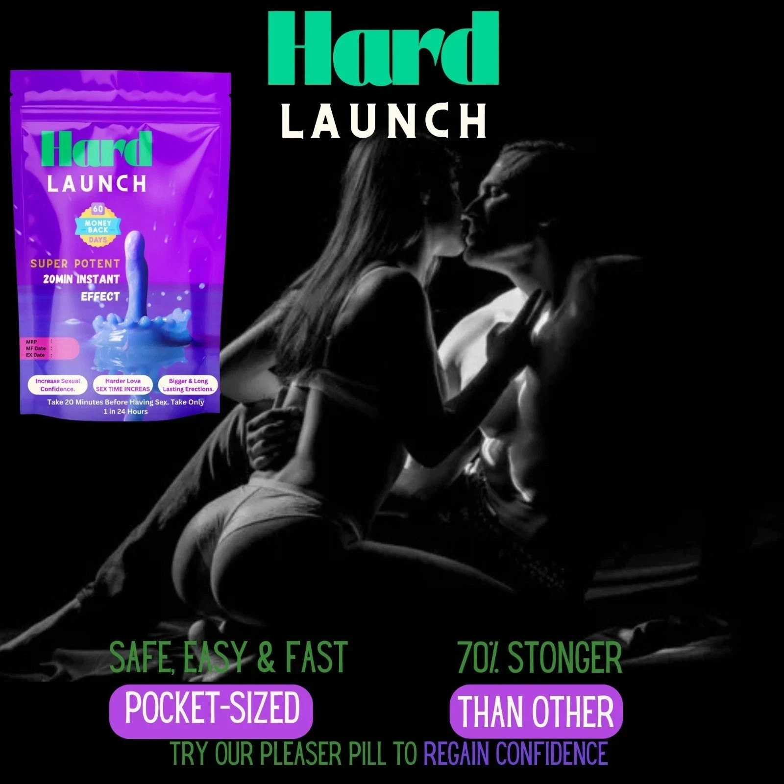 Hard launch L Strong Male Enhancement Sex 10 Cap to Grow Big Long Last Max #