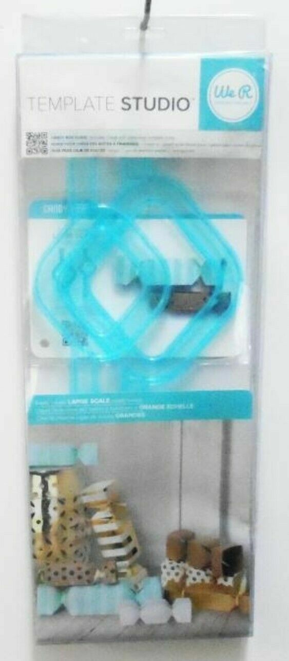American Crafts We R Memory Keepers Template Studio Candy Box