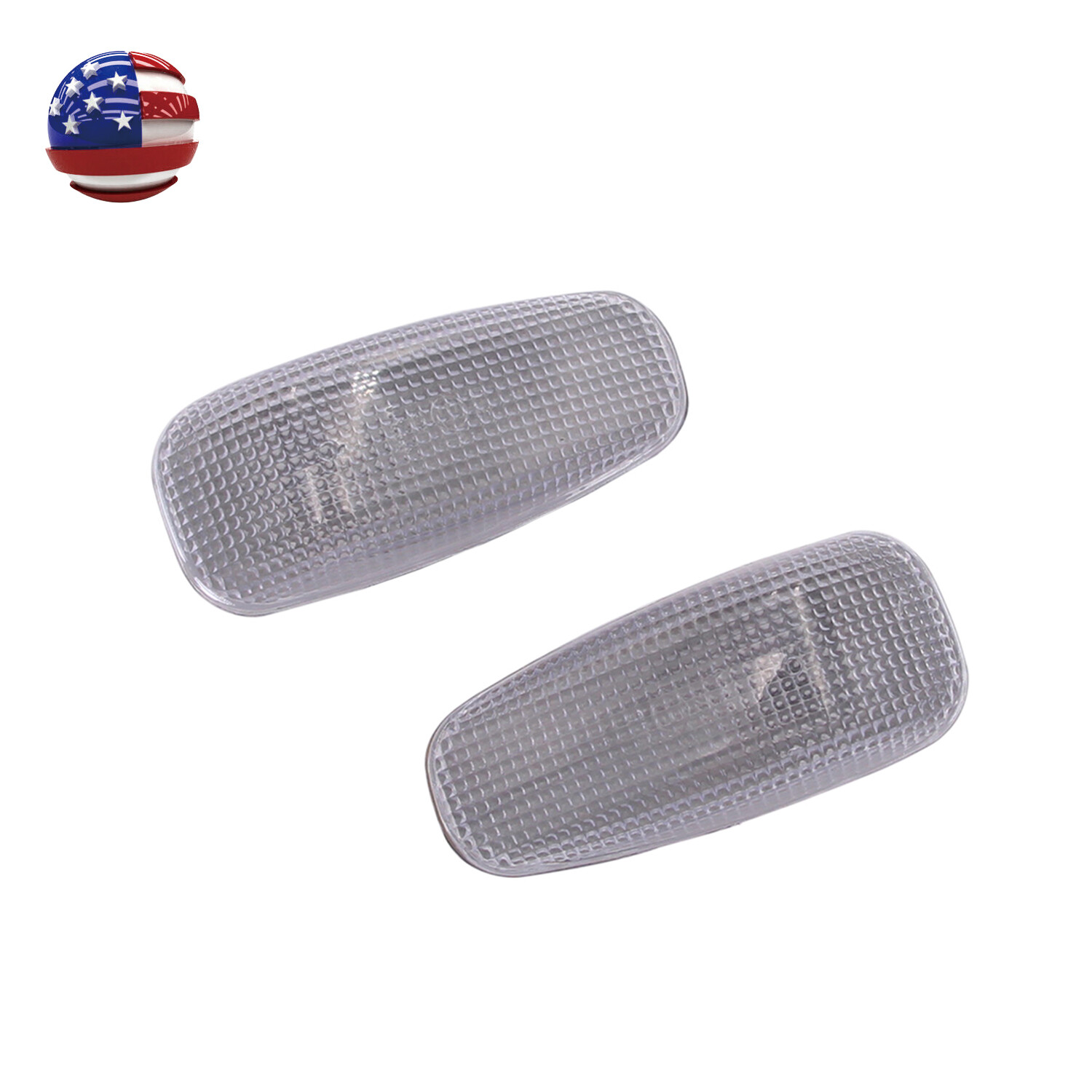 2x Turn Signal Side Repeater Light Lens Fit for Dodge Sprinter 2500 3500 03-06