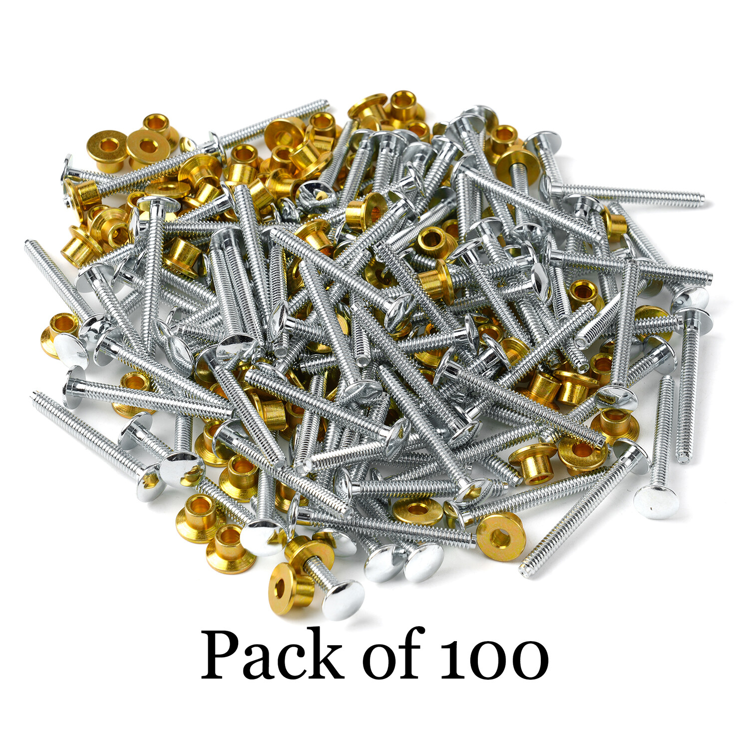 100x For Peterbilt 379 Hucks & Collars - 3/16" Medium Flange Collars