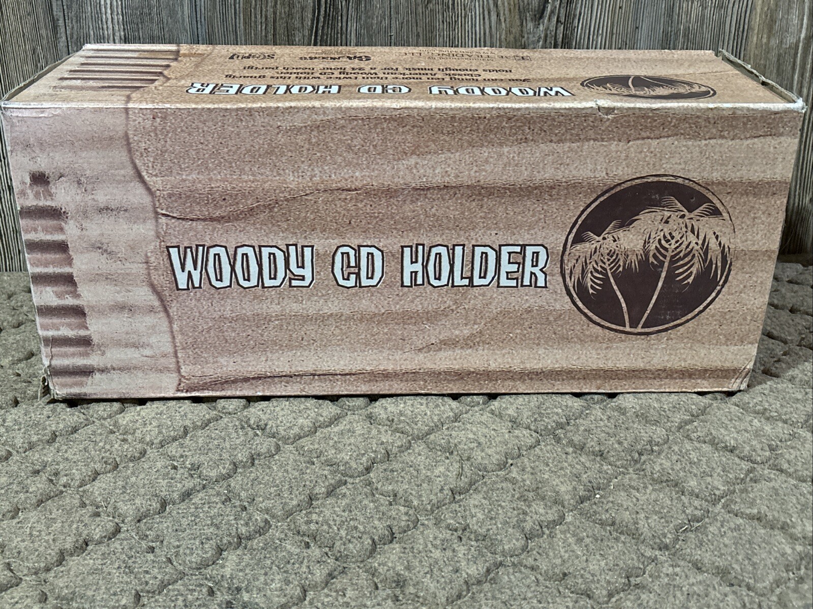 Woody 25 Slot CD Holder