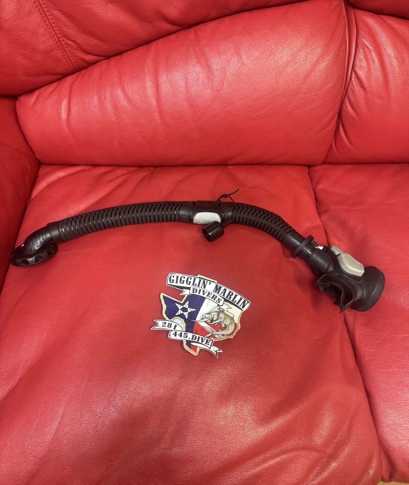 SCUBA AIRSOURCE Inflator / Regulator for Aqua Lung BCD