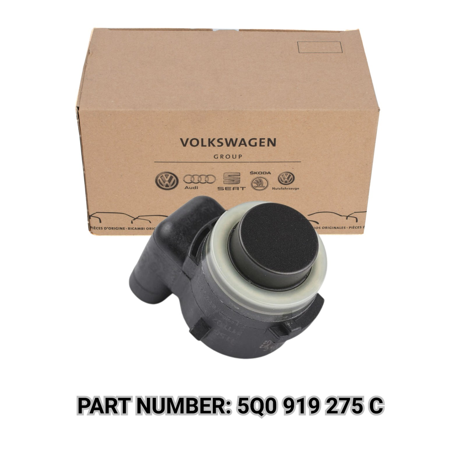 Valeo Parking Sensor for VW Audi Porsche 5Q0919275AGRU 5Q0919275C 5Q0919275CGRU