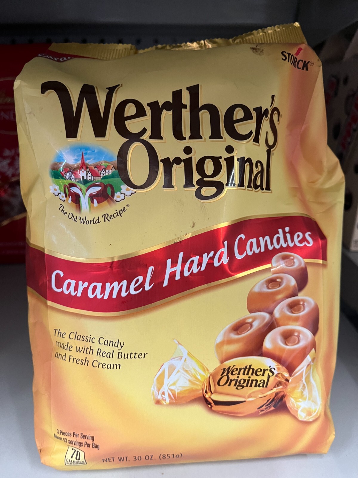 Werther's Original Caramel Hard Candy 30 oz FREE SHIPPING