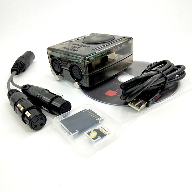 Proscope New USB DMX CONTROLLER DVC4 GZM DMX INTERFACE USB DVC4 DMX512
