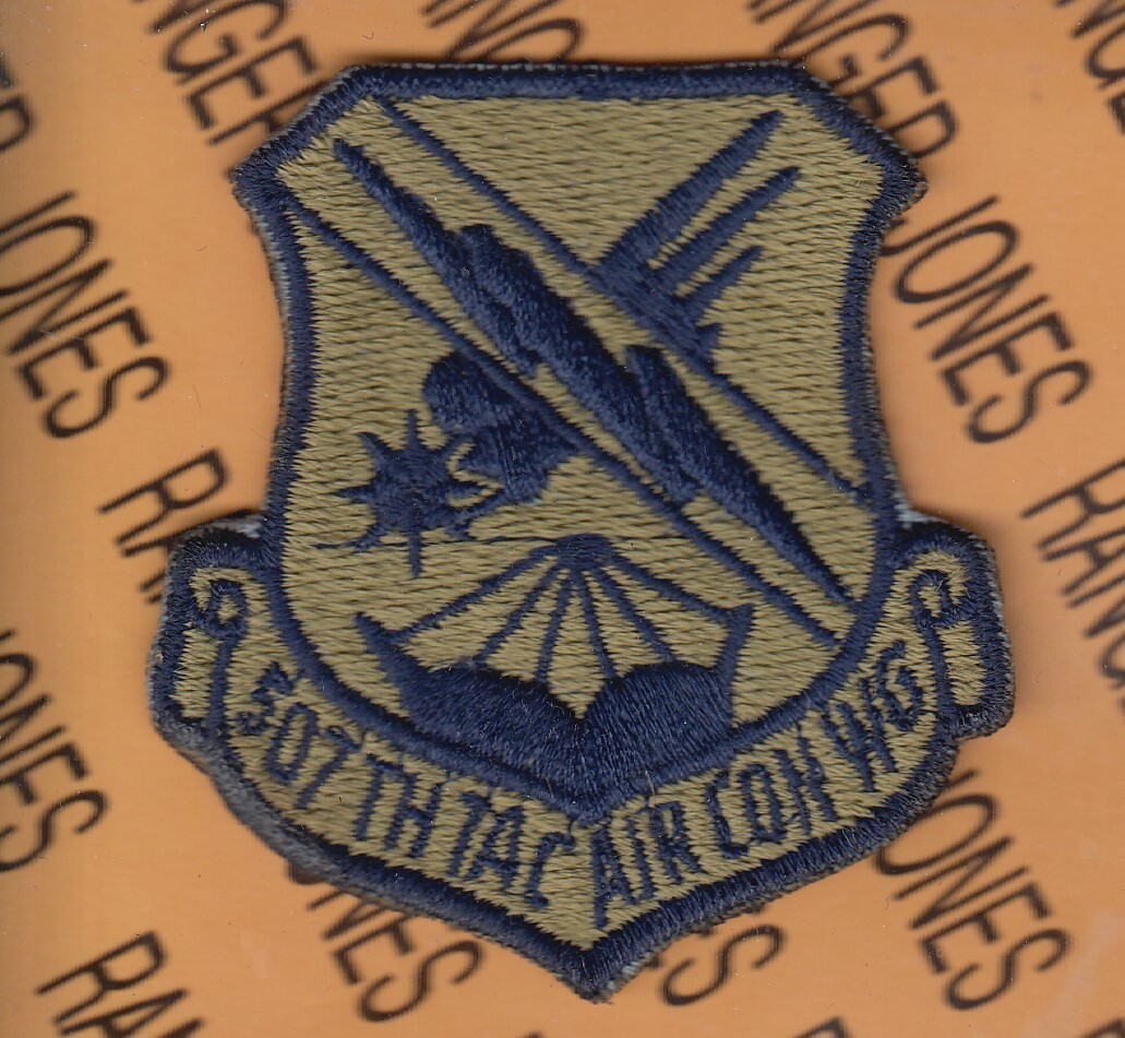 USAF Air Force 507th Tactical Air Control Wing TACW 3" patch c/e
