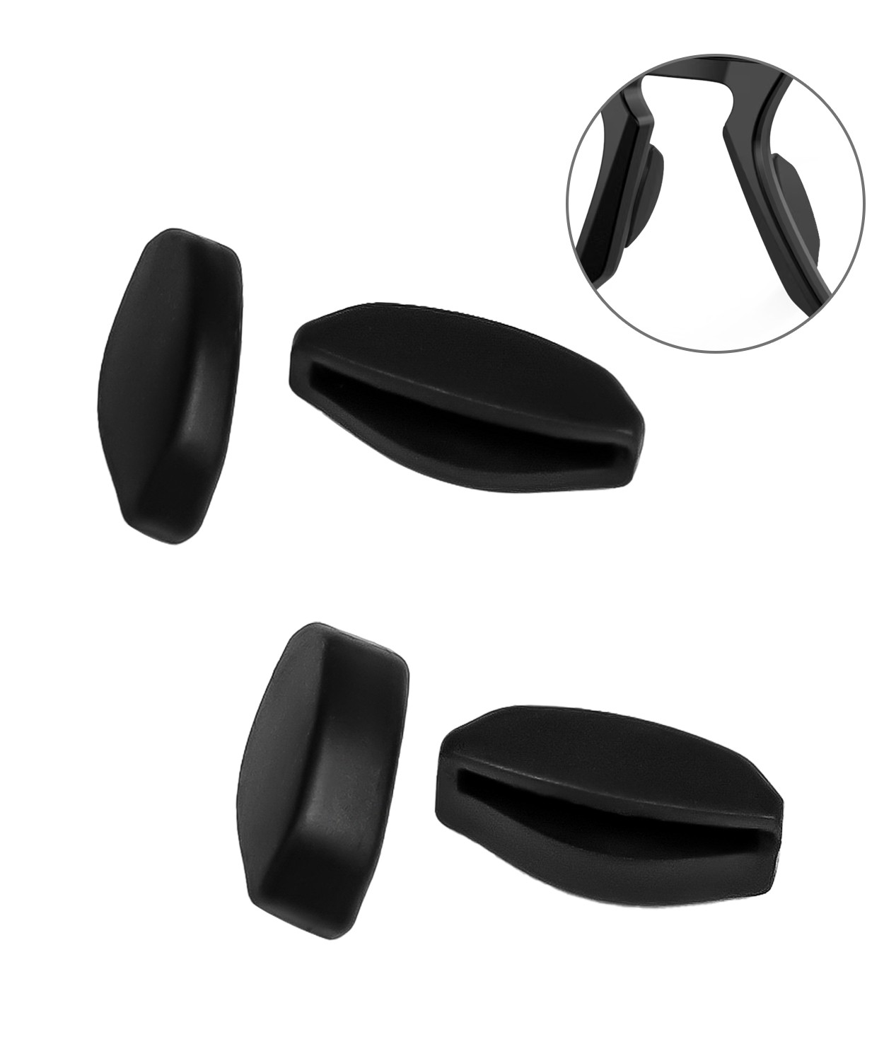 Anti-Slip Nose Pads Replacement Nose Pieces for Oakley HSTN OO9242 OO9242A